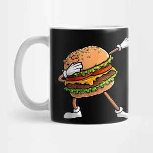 Funny Hamburger Art Mug